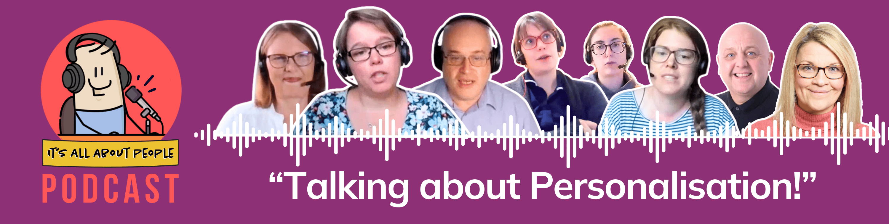 It's All About People Podcast Banner