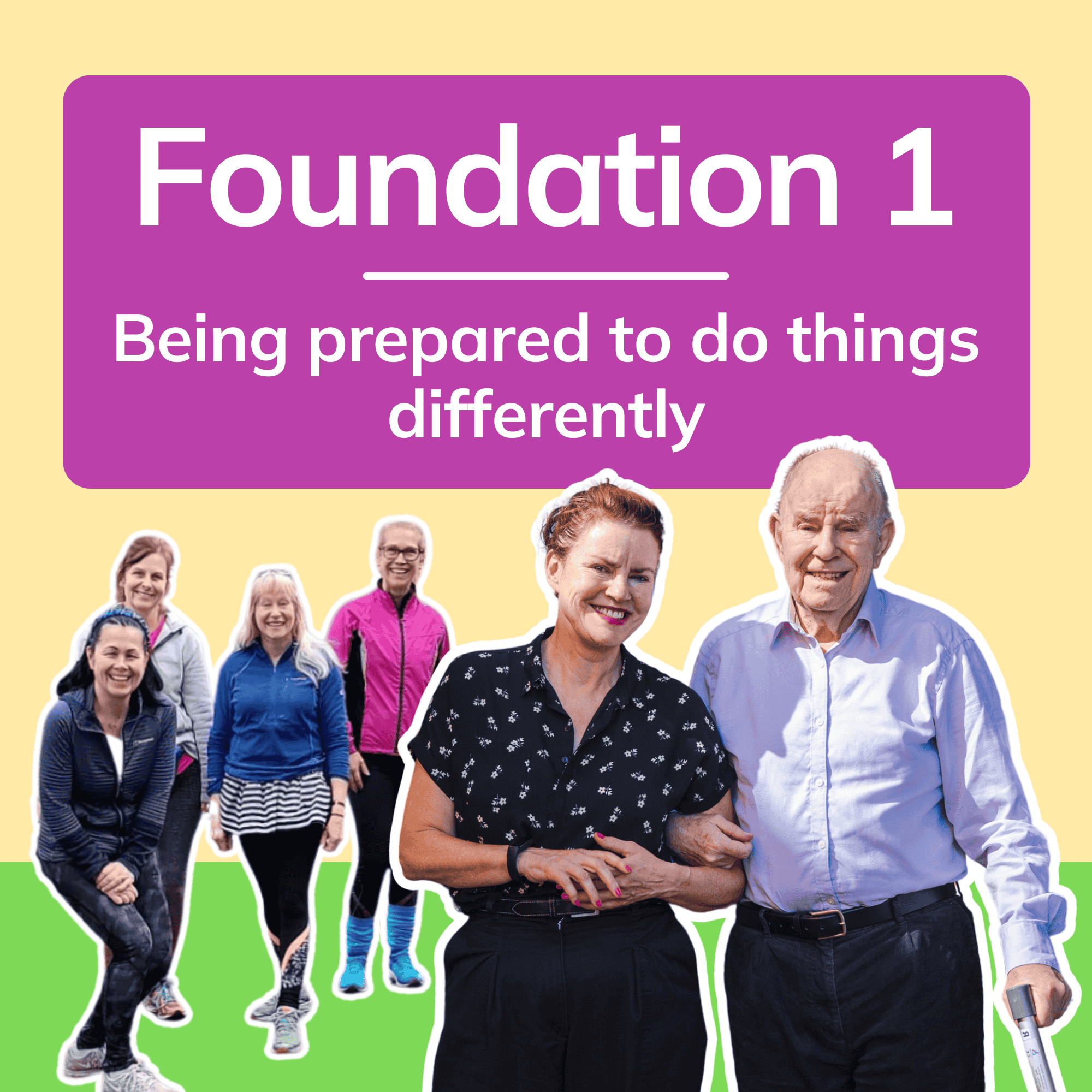 Our Shared Agreement Foundation 1: Being prepared to do things differently